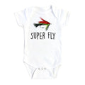 Fly Fishing - Baby Boy Girl Clothes Infant Bodysuit Funny Cute Newborn